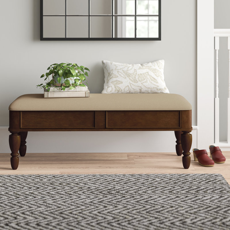 Downley Wood Flip Top Storage Bench & Reviews Birch Lane